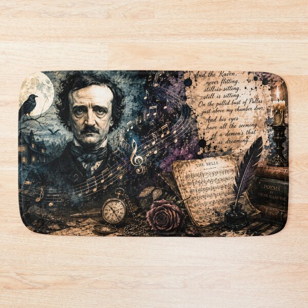 Item preview, Edgar Allan Poe – The Music of Darkness designed and sold by Edenglow Prints & Peculiars.