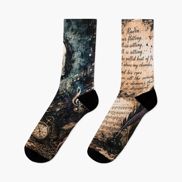 Item preview, Edgar Allan Poe – The Music of Darkness designed and sold by Edenglow Prints & Peculiars.