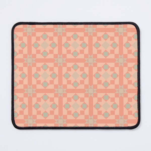 Item preview, Geometric Pattern: Canterbury: Salmon designed and sold by Red Wolf.