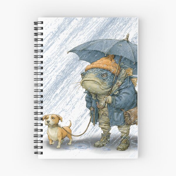 Item preview, Fish in the rain designed and sold by Tana&tanuc.