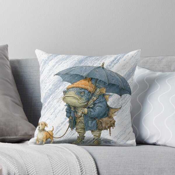Item preview, Fish in the rain designed and sold by Tana&tanuc.
