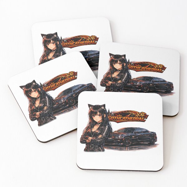 Item preview, Catgirl Anime Circuit Collection Challenger SRT Hellcat designed and sold by GothCatHedral.