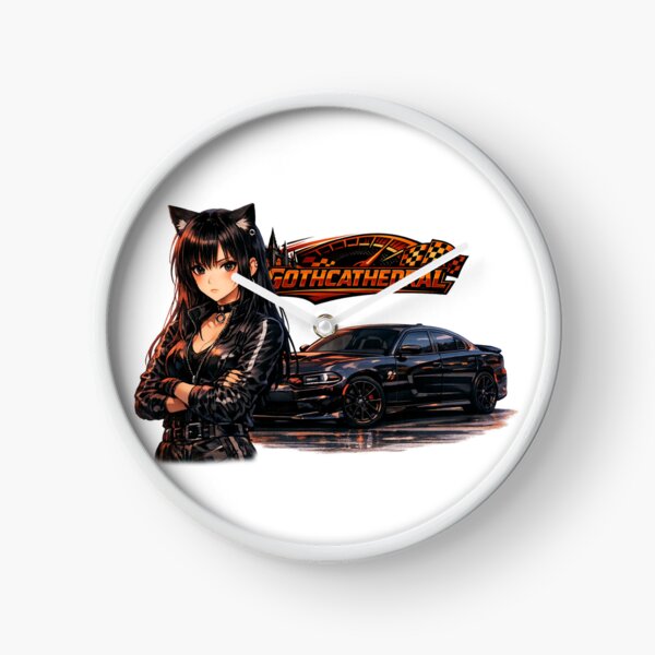 Item preview, Catgirl Anime Circuit Collection Challenger SRT Hellcat designed and sold by GothCatHedral.