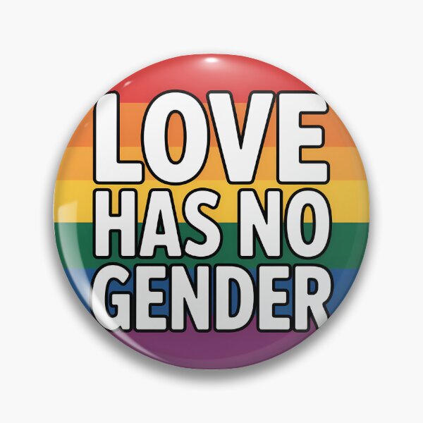 Item preview, Love has no Gender - Pride Sticker designed and sold by LoFizzy.