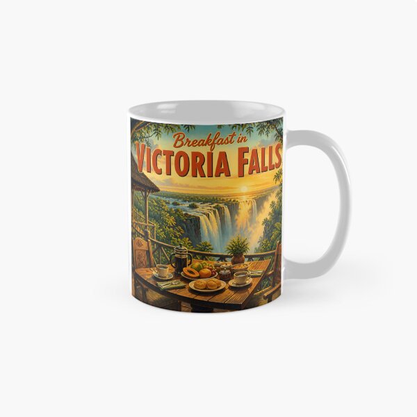 Item preview, Victoria Falls Zimbabwe at Breakfast - Scenic Travel Destinations designed and sold by LSVart.