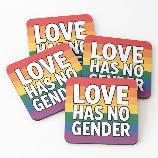 Item preview, Love has no Gender - Pride Sticker designed and sold by LoFizzy.