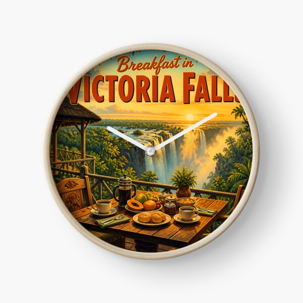 Item preview, Victoria Falls Zimbabwe at Breakfast - Scenic Travel Destinations designed and sold by LSVart.
