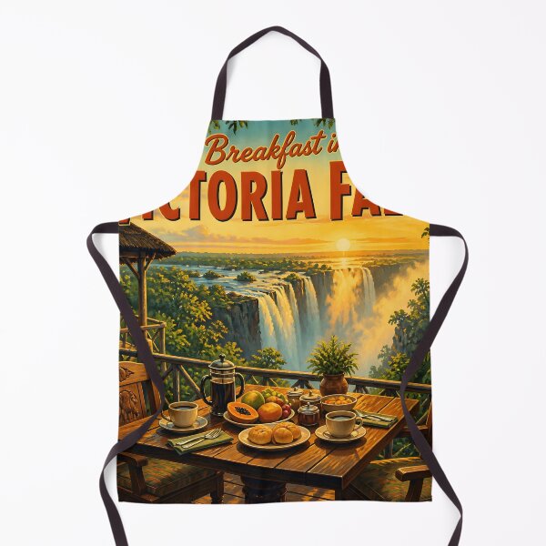 Item preview, Victoria Falls Zimbabwe at Breakfast - Scenic Travel Destinations designed and sold by LSVart.