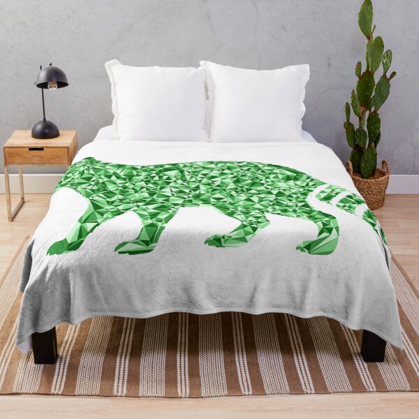 Item preview, Raccoon Green Triangular Mosaic Silhouette Design designed and sold by DymondDesigns.