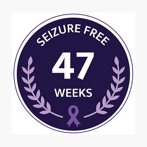 Item preview, 47 Weeks Seizure Free designed and sold by MickeyEdwards.