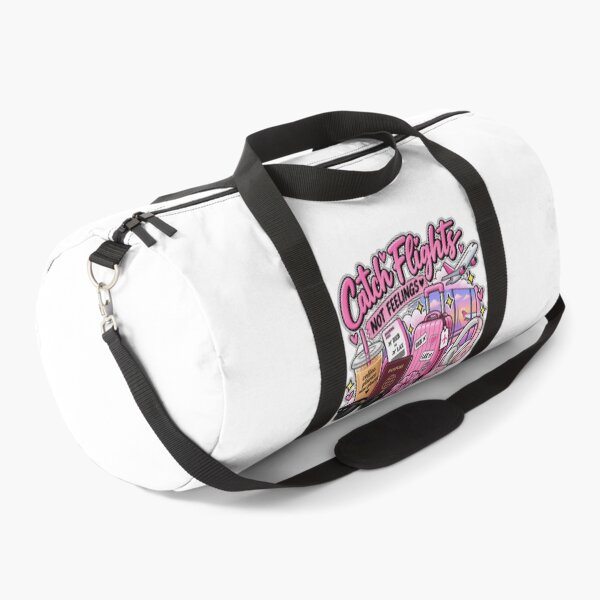 Item preview, Catch Flights Not Feelings Pink Travel Girl designed and sold by OddMuseLab.