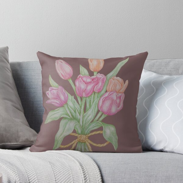 Aperçu de l'œuvre Crayon de couleur Fleur de jardin délicate créée et vendue par calmcolourprint.