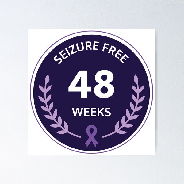 Item preview, 48 Weeks Seizure Free designed and sold by MickeyEdwards.