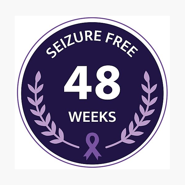 Item preview, 48 Weeks Seizure Free designed and sold by MickeyEdwards.