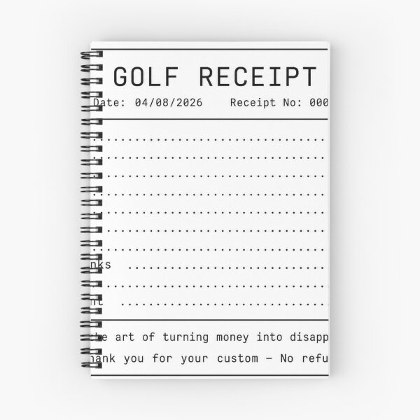 Item preview, Golf Money and Disappointment Humour Design designed and sold by RMBPrintStudio.