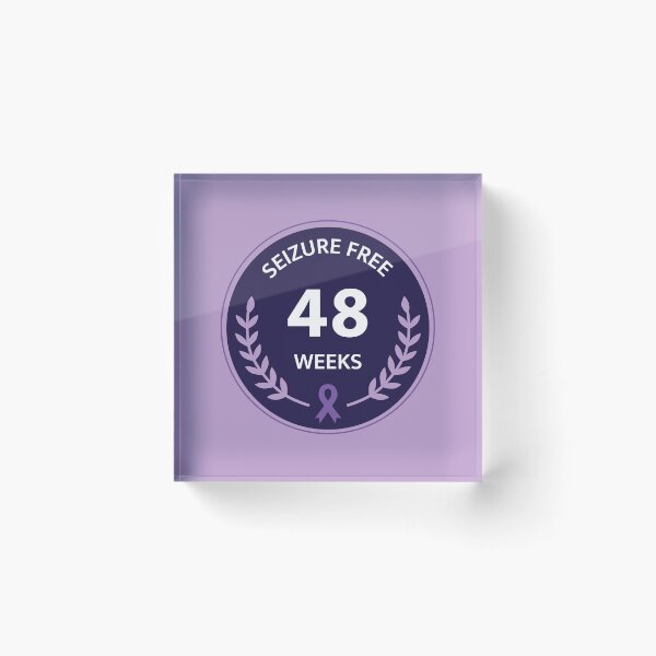 Item preview, 48 Weeks Seizure Free designed and sold by MickeyEdwards.