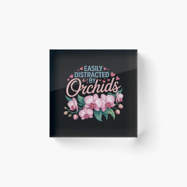 Item preview, Easily Distracted by Orchids designed and sold by jkrphoto.