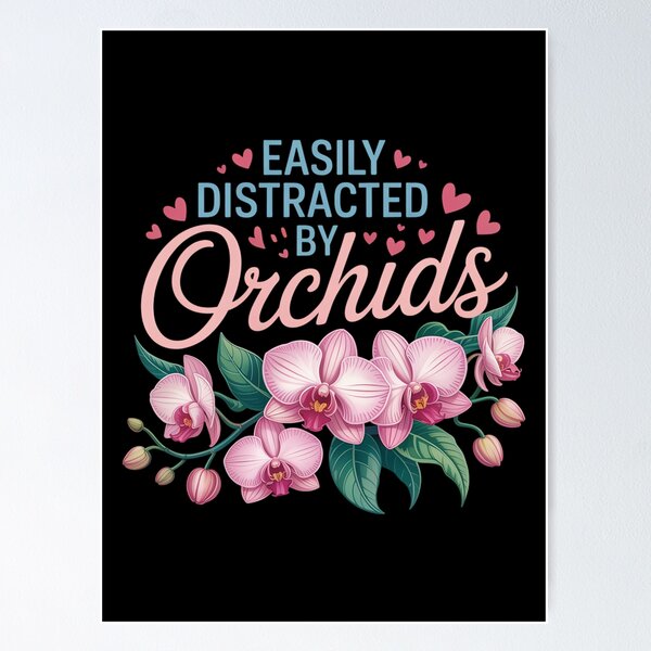 Item preview, Easily Distracted by Orchids designed and sold by jkrphoto.