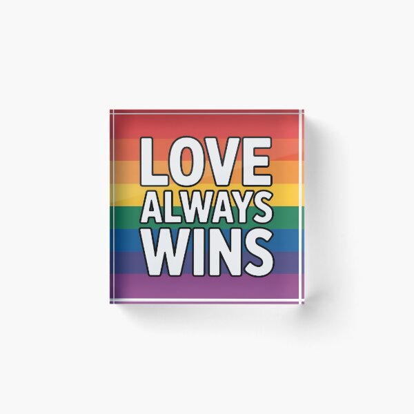 Item preview, Love always wins - Pride Sticker designed and sold by LoFizzy.