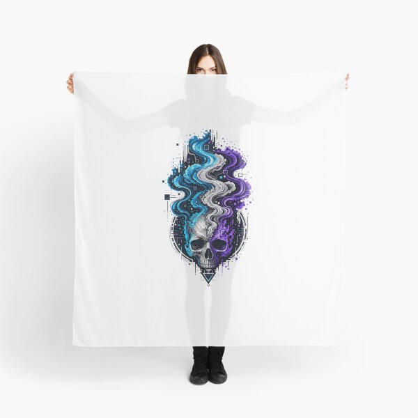 Item preview, Digital Skull & Smoke designed and sold by pikeprints.