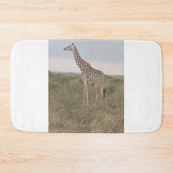 Item preview, A giraffe in the wild at Nairobi National Park. designed and sold by Jamesk82.