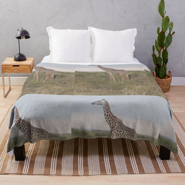 Item preview, A giraffe in the wild at Nairobi National Park. designed and sold by Jamesk82.