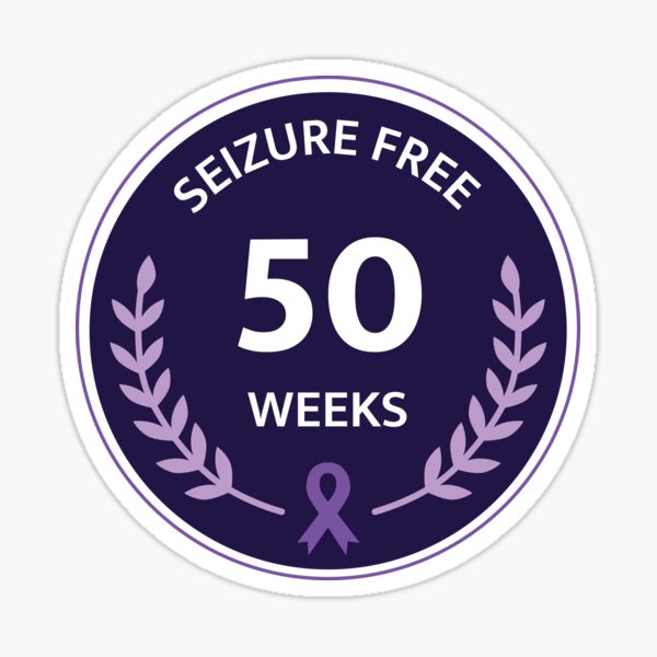 Item preview, 50 Weeks Seizure Free designed and sold by MickeyEdwards.