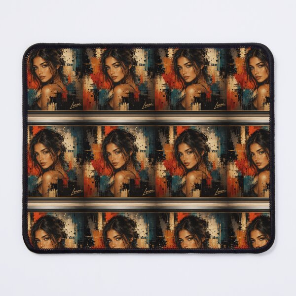 Item preview, Midnight Muse Abstract Portrait designed and sold by SHOCAMPOS DESIGNS .