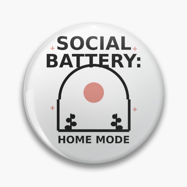 Item preview, Social Battery: Home Mode designed and sold by OddMuseLab.