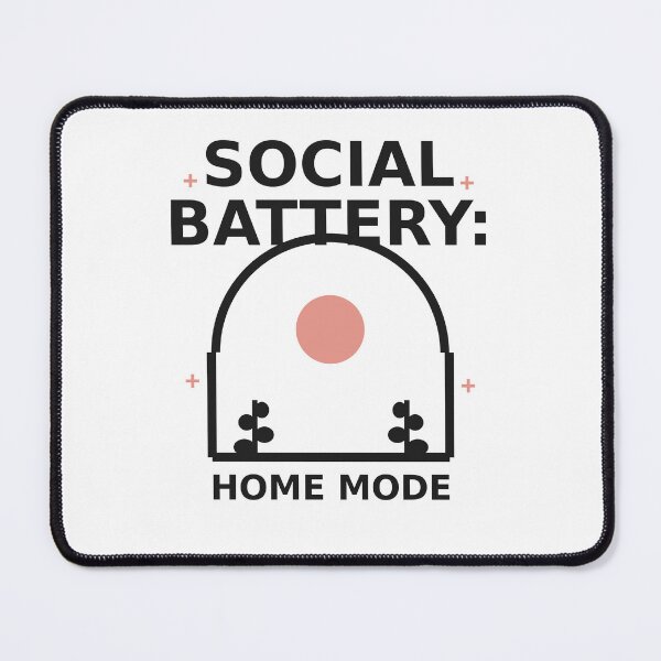 Item preview, Social Battery: Home Mode designed and sold by OddMuseLab.