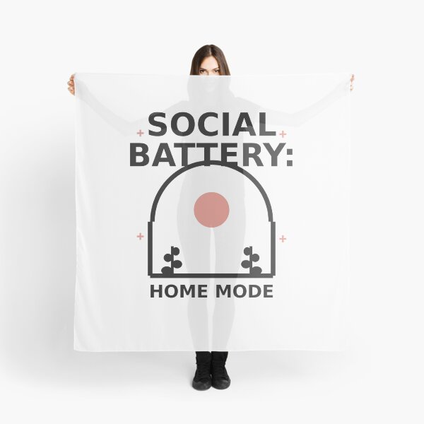 Item preview, Social Battery: Home Mode designed and sold by OddMuseLab.