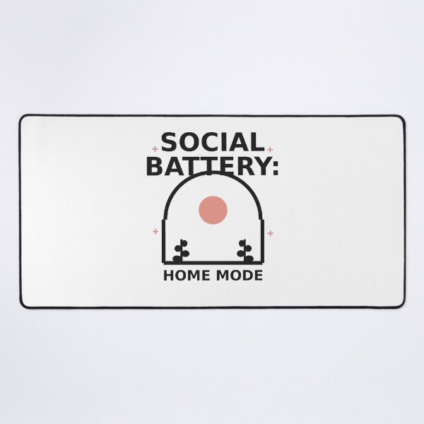 Item preview, Social Battery: Home Mode designed and sold by OddMuseLab.