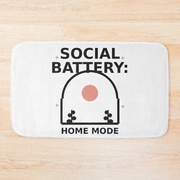 Item preview, Social Battery: Home Mode designed and sold by OddMuseLab.