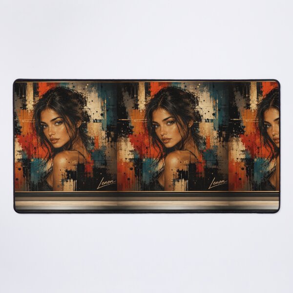 Item preview, Midnight Muse Abstract Portrait designed and sold by SHOCAMPOS DESIGNS .
