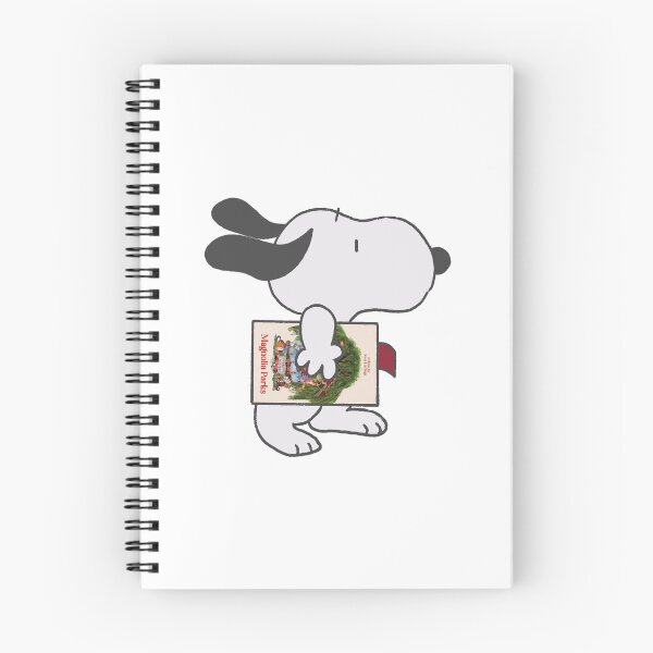 Item preview, snoopy reading magnolia parks designed and sold by liveawhimsylife.