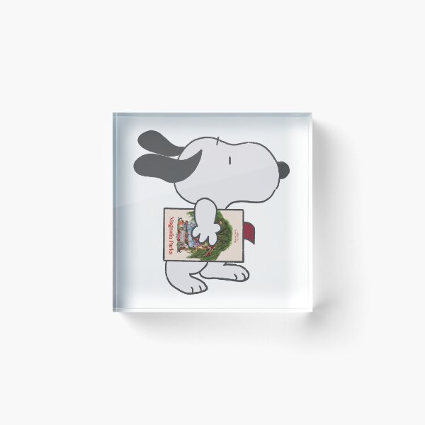 Item preview, snoopy reading magnolia parks designed and sold by liveawhimsylife.