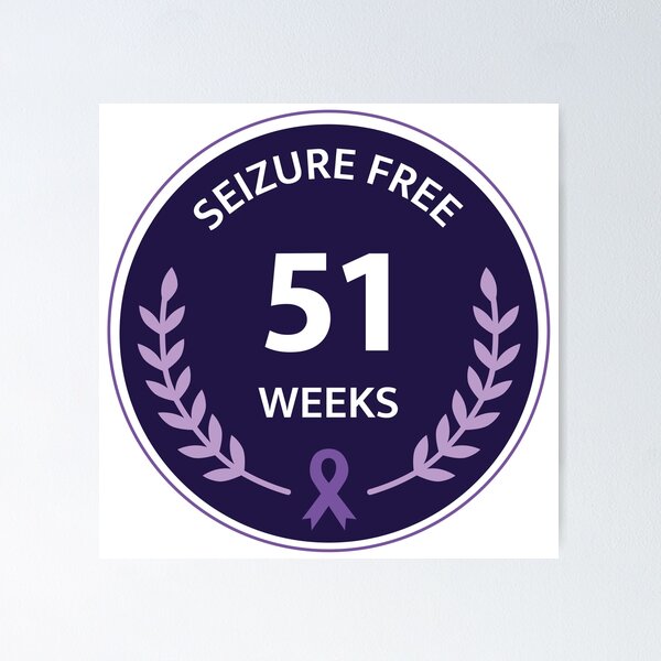 Item preview, 51 Weeks Seizure Free designed and sold by MickeyEdwards.