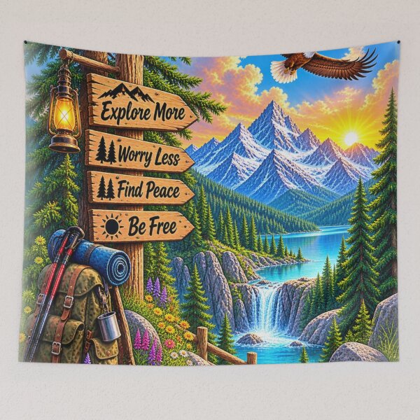 Item preview, Mountain escape find your freedom designed and sold by urbanshop7.