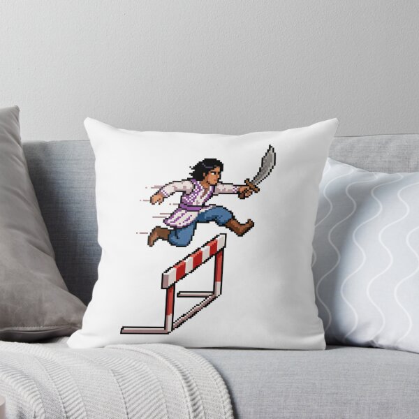 Item preview, Prince with a sword on an obstacle course racing - Vintage Gaming designed and sold by TontikDesign.