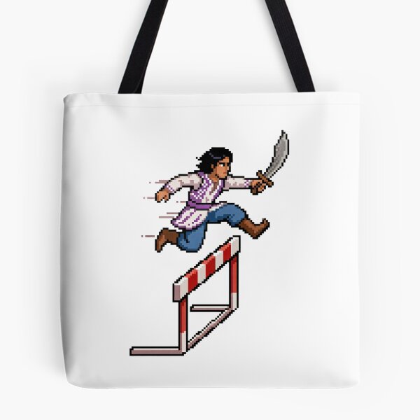 Item preview, Prince with a sword on an obstacle course racing - Vintage Gaming designed and sold by TontikDesign.