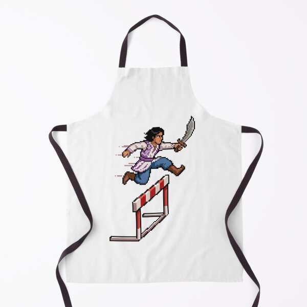 Item preview, Prince with a sword on an obstacle course racing - Vintage Gaming designed and sold by TontikDesign.