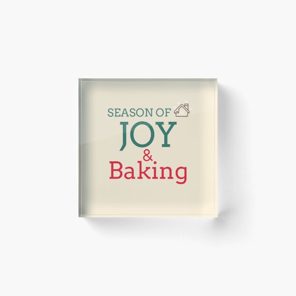 Item preview, Season of Joy and Baking designed and sold by Novel Works Studio.