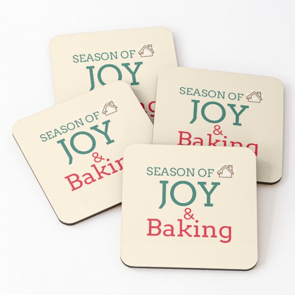 Item preview, Season of Joy and Baking designed and sold by Novel Works Studio.
