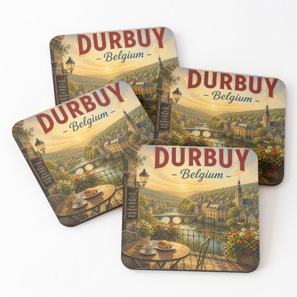 Item preview, Durbuy Belgium at Breakfast - Scenic Travel Destinations designed and sold by LSVart.