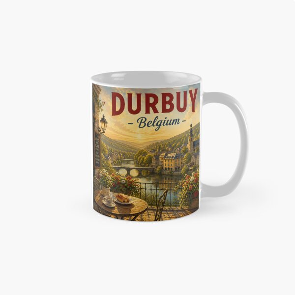 Item preview, Durbuy Belgium at Breakfast - Scenic Travel Destinations designed and sold by LSVart.