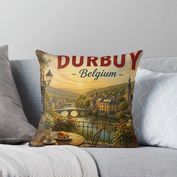Item preview, Durbuy Belgium at Breakfast - Scenic Travel Destinations designed and sold by LSVart.
