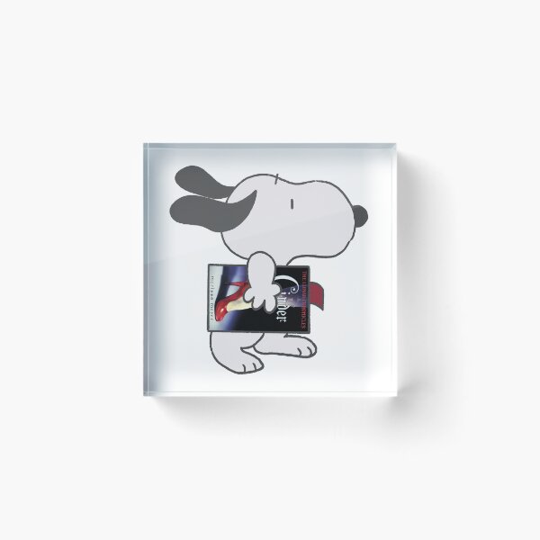 Item preview, snoopy reading cinder designed and sold by liveawhimsylife.