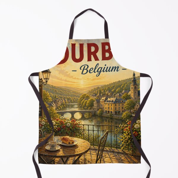 Item preview, Durbuy Belgium at Breakfast - Scenic Travel Destinations designed and sold by LSVart.