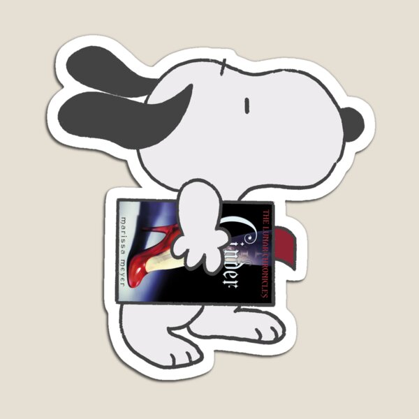 Item preview, snoopy reading cinder designed and sold by liveawhimsylife.