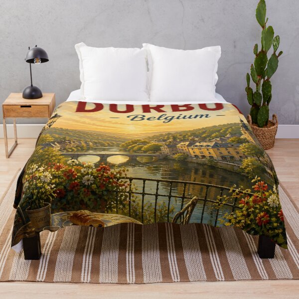 Item preview, Durbuy Belgium at Breakfast - Scenic Travel Destinations designed and sold by LSVart.